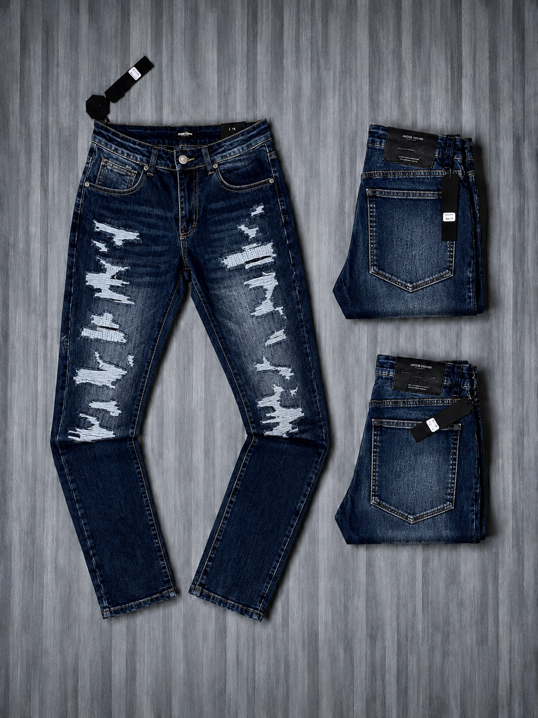 Jeans Azul Premium Destroyed🦅🇺🇸