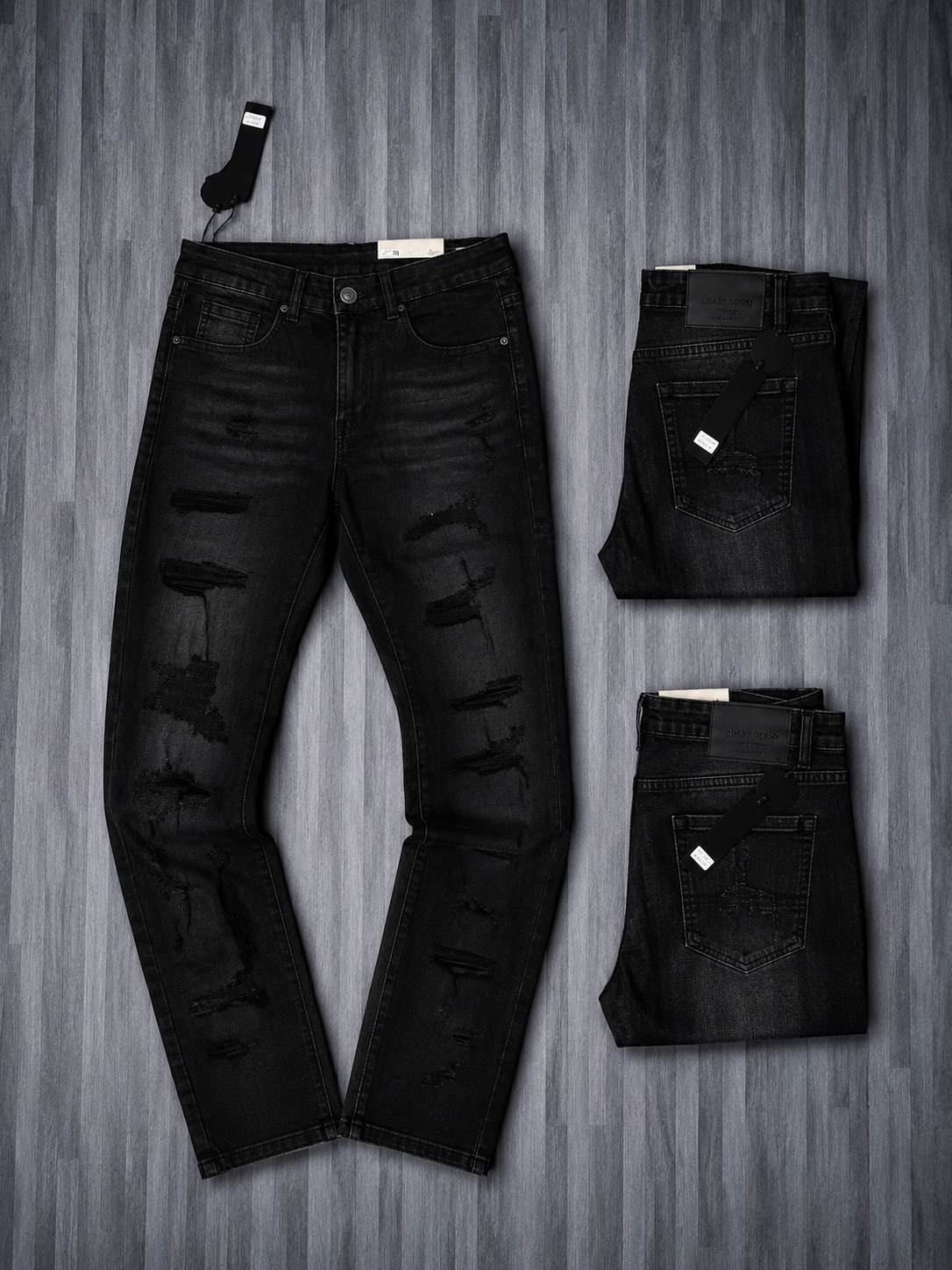 Jeans Negro Premium Destroyed 🦅🇺🇸