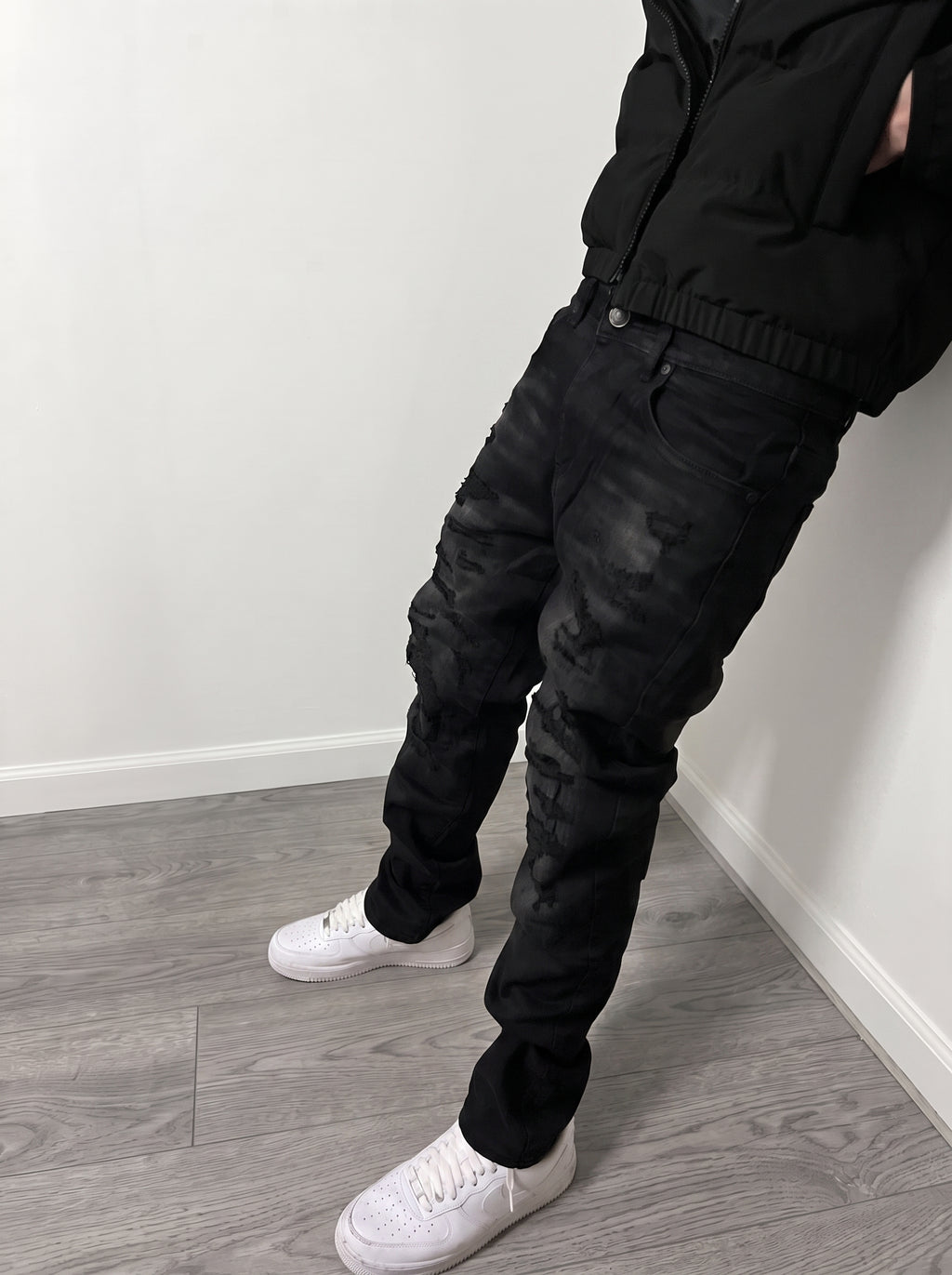 Jeans Negro Destroyed🦅🇺🇸